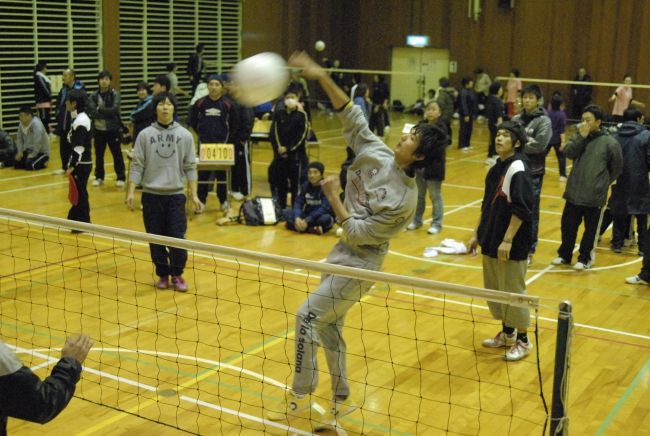 【写真】市街２地区総合優勝　大樹町民ミニバレー大会