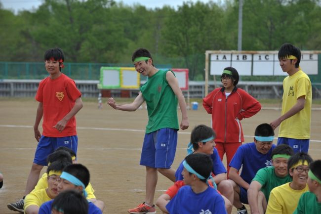 【写真】グラウンドに歓声 管内小・中学校で運動会、体育祭始まる
