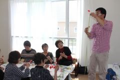 アメリカンフラワーに挑戦　音更「輪っふる」  写真2