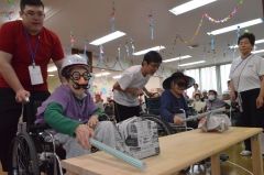 利用者楽しく運動会 音更北勝館 写真4