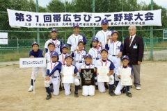 ３位の西フェニックスジュニア