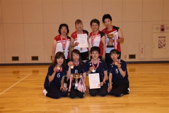 【写真】十勝勢8部門制覇 ミニバレージャパンカップ
