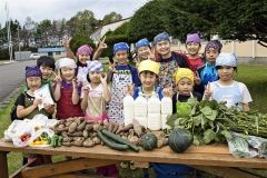 新地球学でランチ作り　鹿追上幌内小学校  2