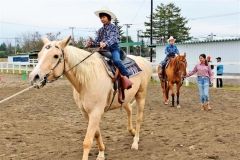 ４２人乗馬技術披露　鹿追、ライディングパーク  2