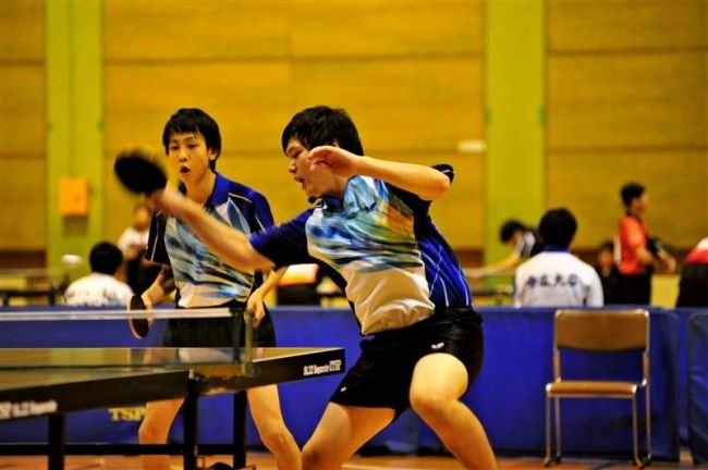 【写真】男子複は岸田・山元組初V 高校卓球新人戦十勝地区
