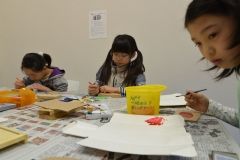 芽室　赤レンガ倉庫アート作品の制作を体験  写真3