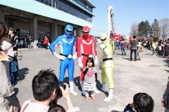 帯広競馬場で春の火災予防運動  2