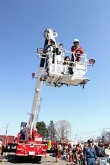 帯広競馬場で春の火災予防運動  3