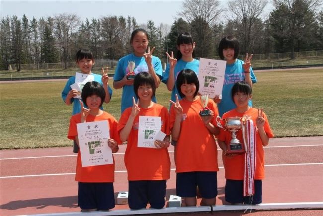 【写真】下音更アベックV・故但田杯中学駅伝