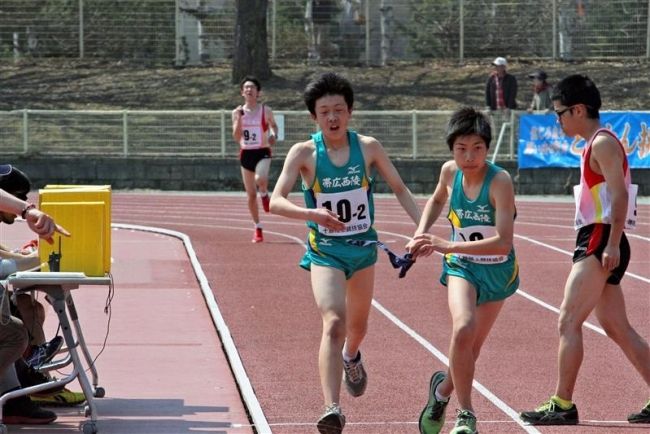 【写真】下音更アベックV・故但田杯中学駅伝