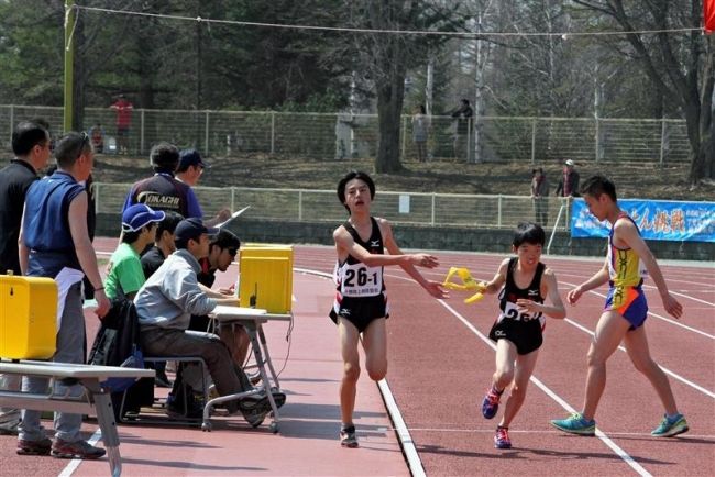 【写真】下音更アベックV・故但田杯中学駅伝