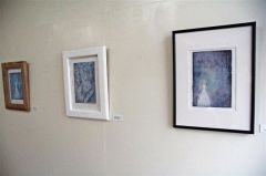 篠田さん、やまおに題材の作品初展示  2