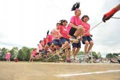 若さ躍動　中学校で体育祭開幕  写真13