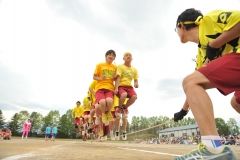 若さ躍動　中学校で体育祭開幕  写真15