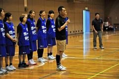 バスケの攻撃学ぶ　第３回帯広地区指導者クリニック  2