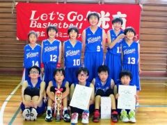 女子１部準優勝の光南
