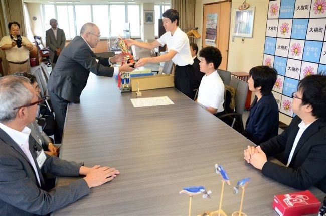 【写真】２５年ぶり全道へ意欲　大樹中吹奏楽部