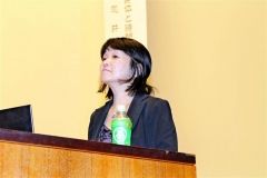 在宅ケアがスムーズに行われる地域の大切さを訴えた宇都宮さん