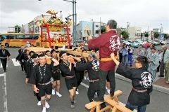 威勢良くみこし渡御　芽室神社秋季例大祭  6