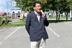蒸しパンなどで交通安全呼び掛け　鹿追  3