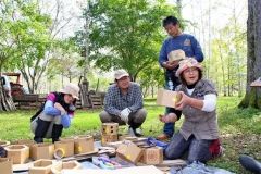１２人が植樹　大樹・インカルシペの森の会  4