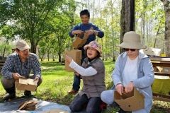 １２人が植樹　大樹・インカルシペの森の会  6