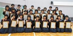 女子の今年度優秀選手