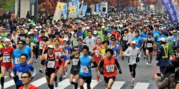 フードバレー力走４５００人 　とかちマラソン２０１４