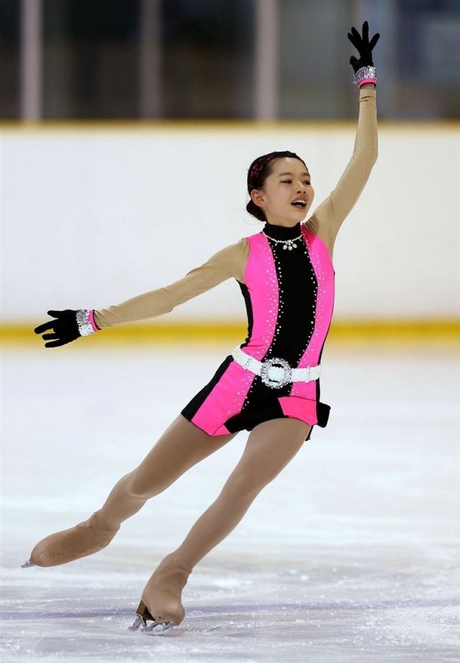 林羅々９位健闘　フィギュアスケート東日本ジュニア選手権 