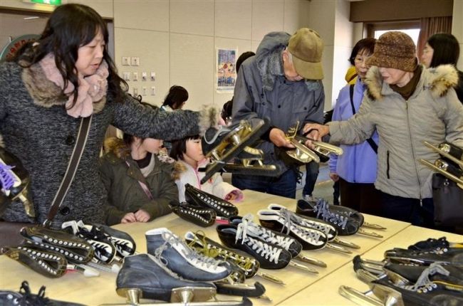 スキー、スケートの品数大幅減　リサイクル品提供会 
