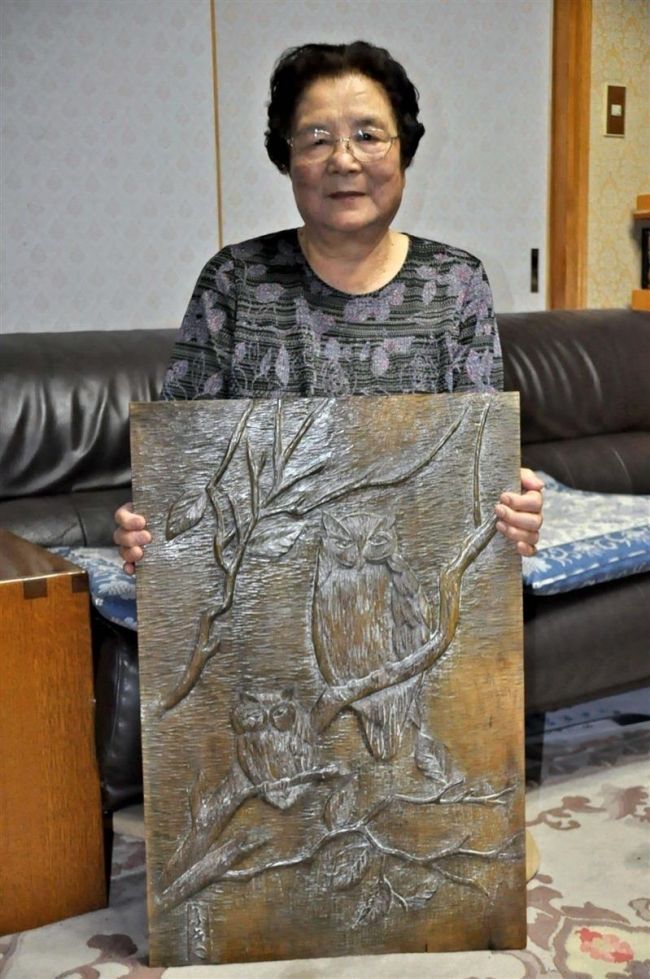 ８７歳光川さん金賞　音更・全道シルバー作品展