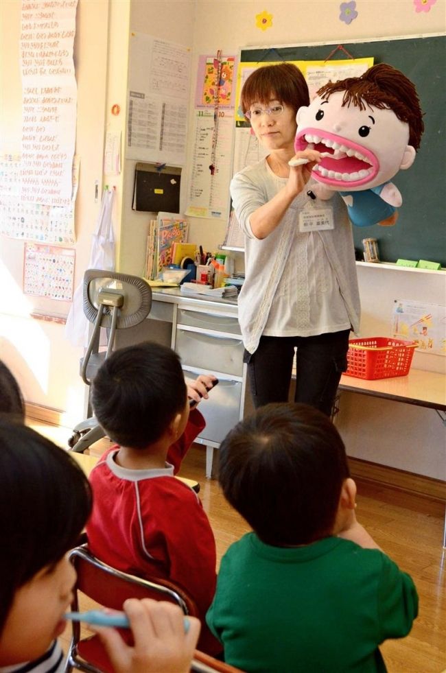 オリジナル歯みがきソングでピカピカ　大樹 