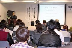 「定期的な検査を」と呼び掛ける北村さん
