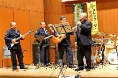 新得署員のバンド演奏も　鹿追、地域安全のつどい  2