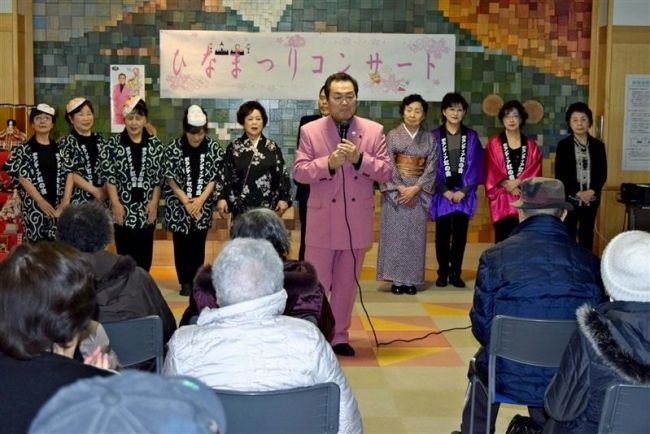 【写真】徳洲会病院でひなまつり　音更