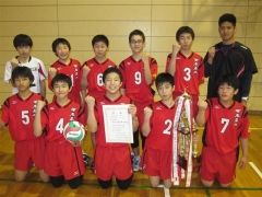 男子優勝の帯二