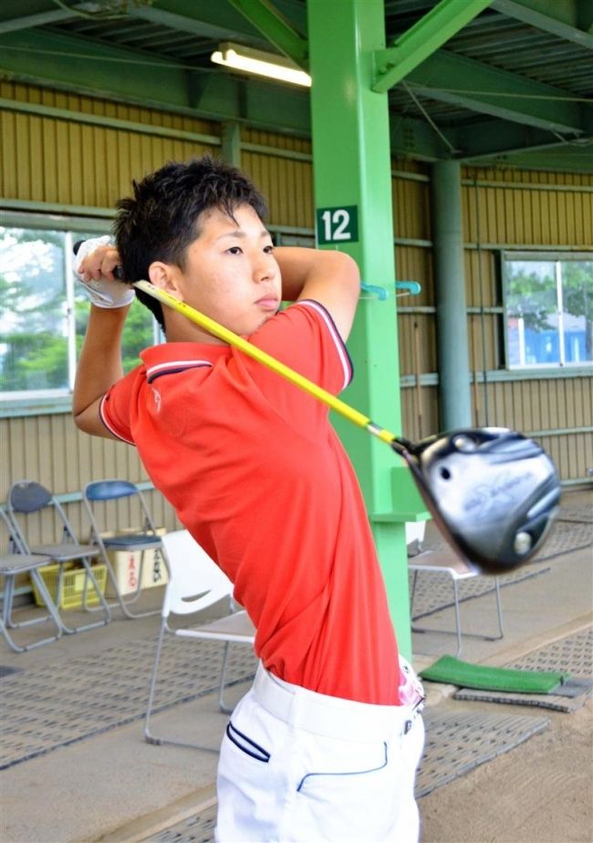 【写真】鳥海颯汰が連覇　ゴルフ道Ｊｒ．大会中学・高校男子の部