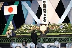 戦没者２１２人の冥福と平和祈る　鹿追町追悼式  4