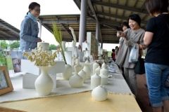 陶・食・祭アート展始まる  4