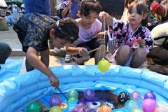 こでまり保育園で夏祭り  2