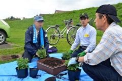 自然そのまんま美術館が森の観察会　音更  5