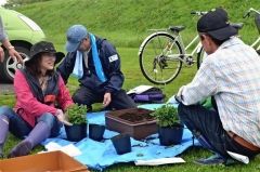 自然そのまんま美術館が森の観察会　音更  6