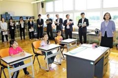 学年の枠超えた授業公開　鹿追幼小中高一貫教育研究大会  3