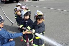 「火遊びしません」　鹿追ちびっ子防火教室  2