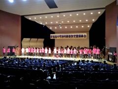 息の合った演奏披露　芽室・西中吹奏楽部  4