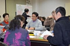 景観について花づくりの会と意見交換した懇談会
