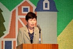 来場者もライブステージに　鹿追女性まつり 6