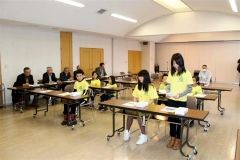 ６年生３人が“卒業”　鹿追交通少年団退団式 3
