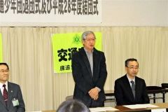 ６年生３人が“卒業”　鹿追交通少年団退団式 4