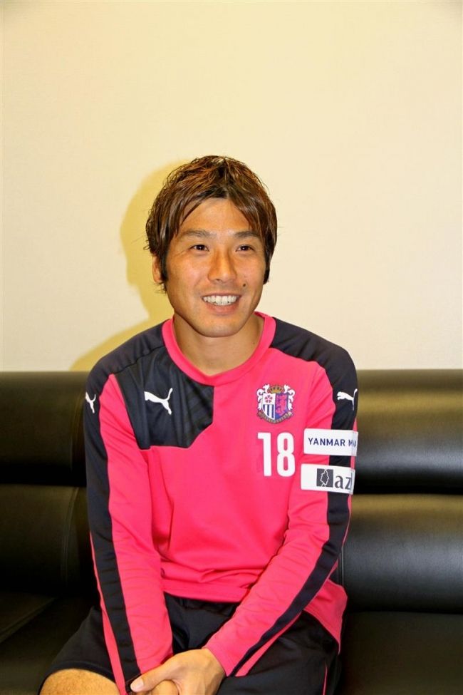【写真】サッカーJ2C大阪に移籍 清原翔平レギュラーへ闘志